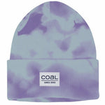 Coal The Standard Acrylic Knit Cuffed Beanie - Purple Tie Dye