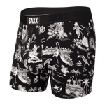 Saxx Ultra Underwear - Black Astro Surf And Turf