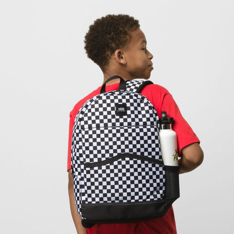 Vans Youth Construct Skool Backpack - Black/white Checker