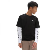 Vans Boys Long Check Twofer L/S Tee