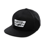 Vans Boys Full Patch Snapback Hat - True Black