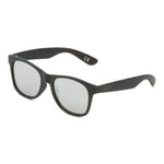 Vans Spicoli Flat Sunglasses - Black/Silver Mirror